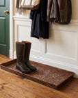 Willow Antique Copper Boot Tray