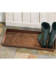 Willow Antique Copper Boot Tray