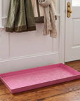 Wild Rose Pink Enamel Boot Tray