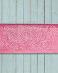 Wild Rose Pink Enamel Boot Tray