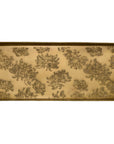 Spider Mums Antique Brass Boot Tray