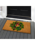 Evergreen Wreath Doormat