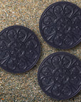 Compass Scroll Stepping Stone (Set of 3)