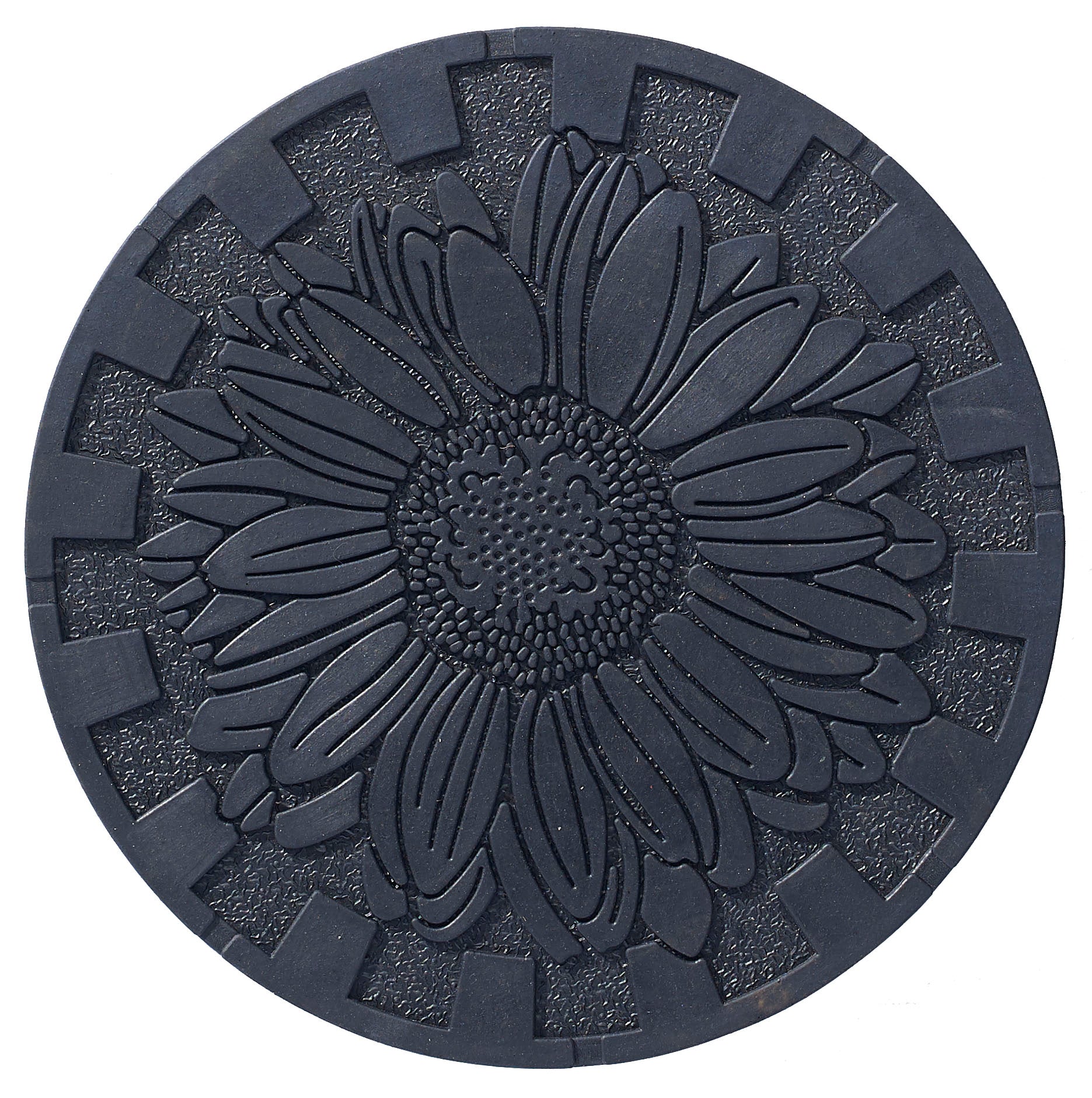Sunflower Deluxe Stepping Stone (Set of 3)