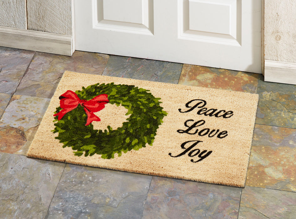 Boxwood Wreath Doormat