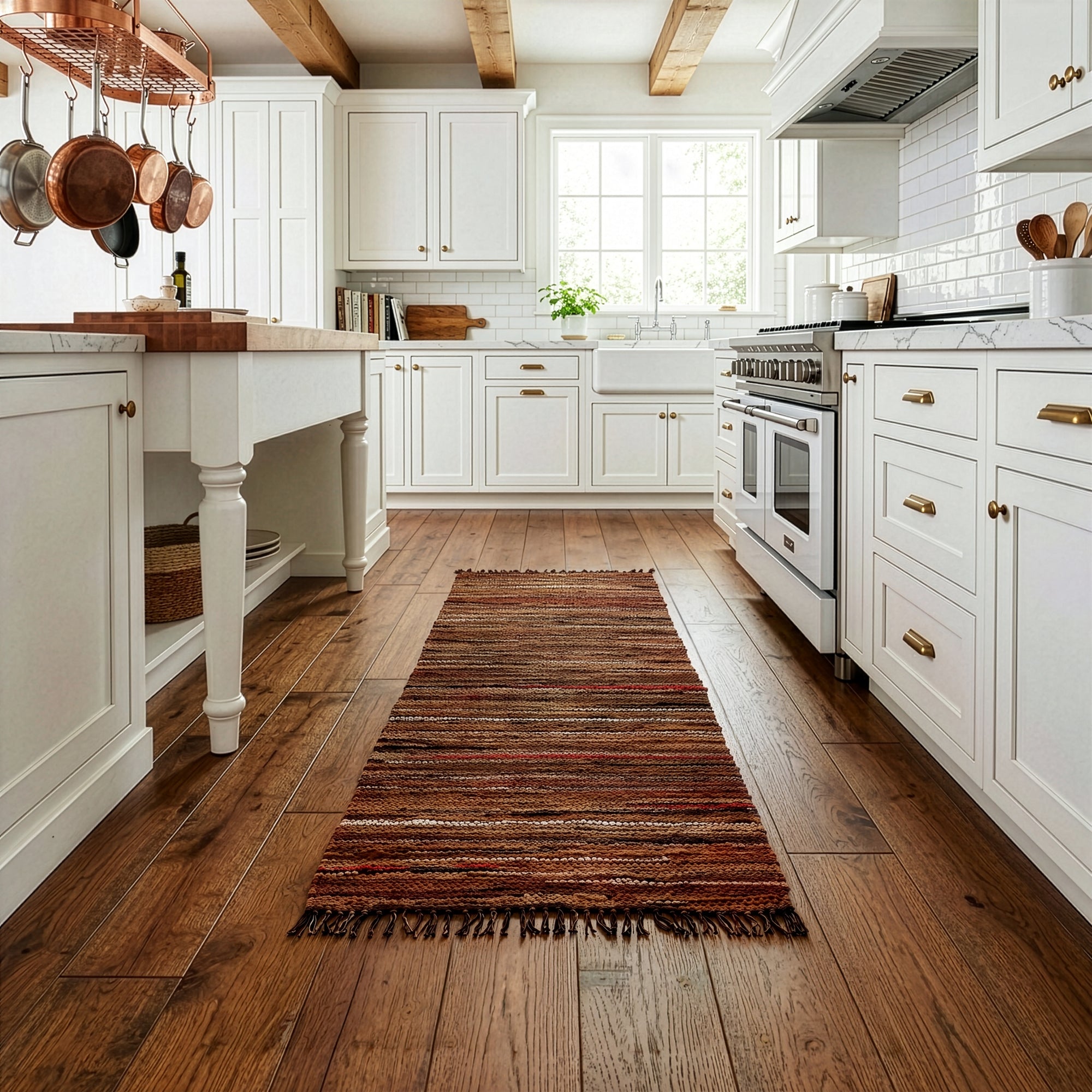 Tucson Leather Rug