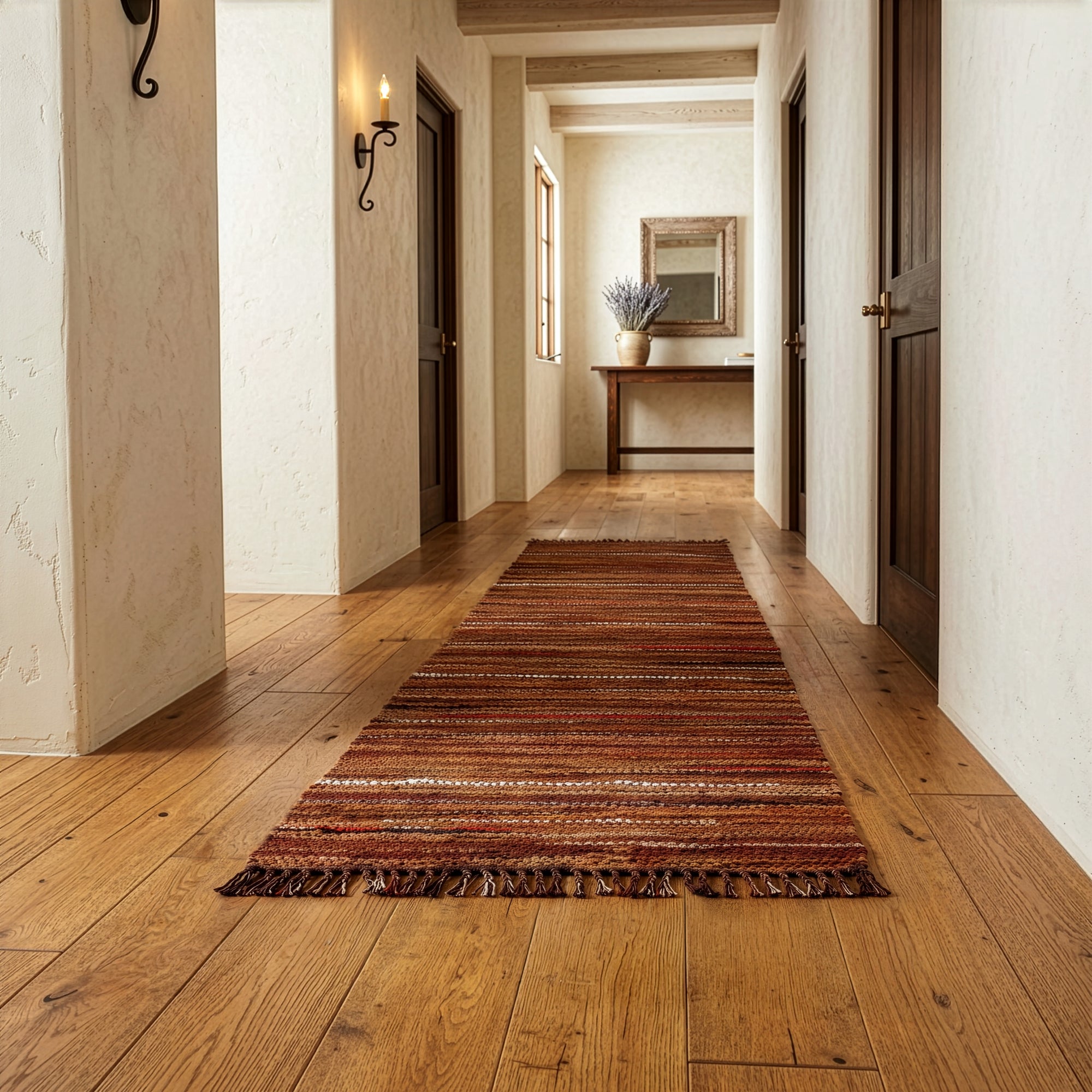 Tucson Leather Rug