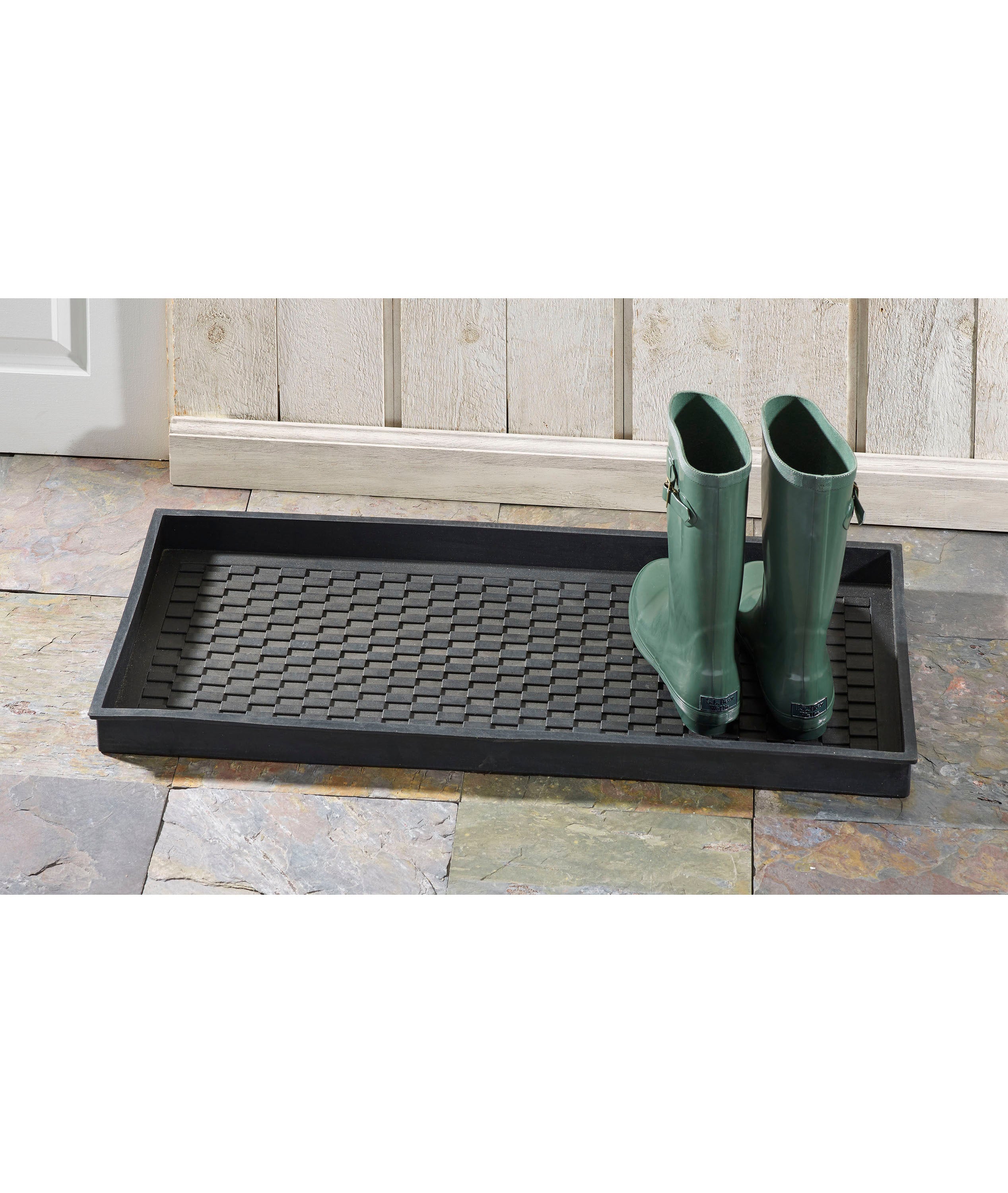 Parquet Rubber Boot Tray