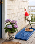 Crab Blue Rubber Boot Tray