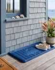 Crab Blue Rubber Boot Tray