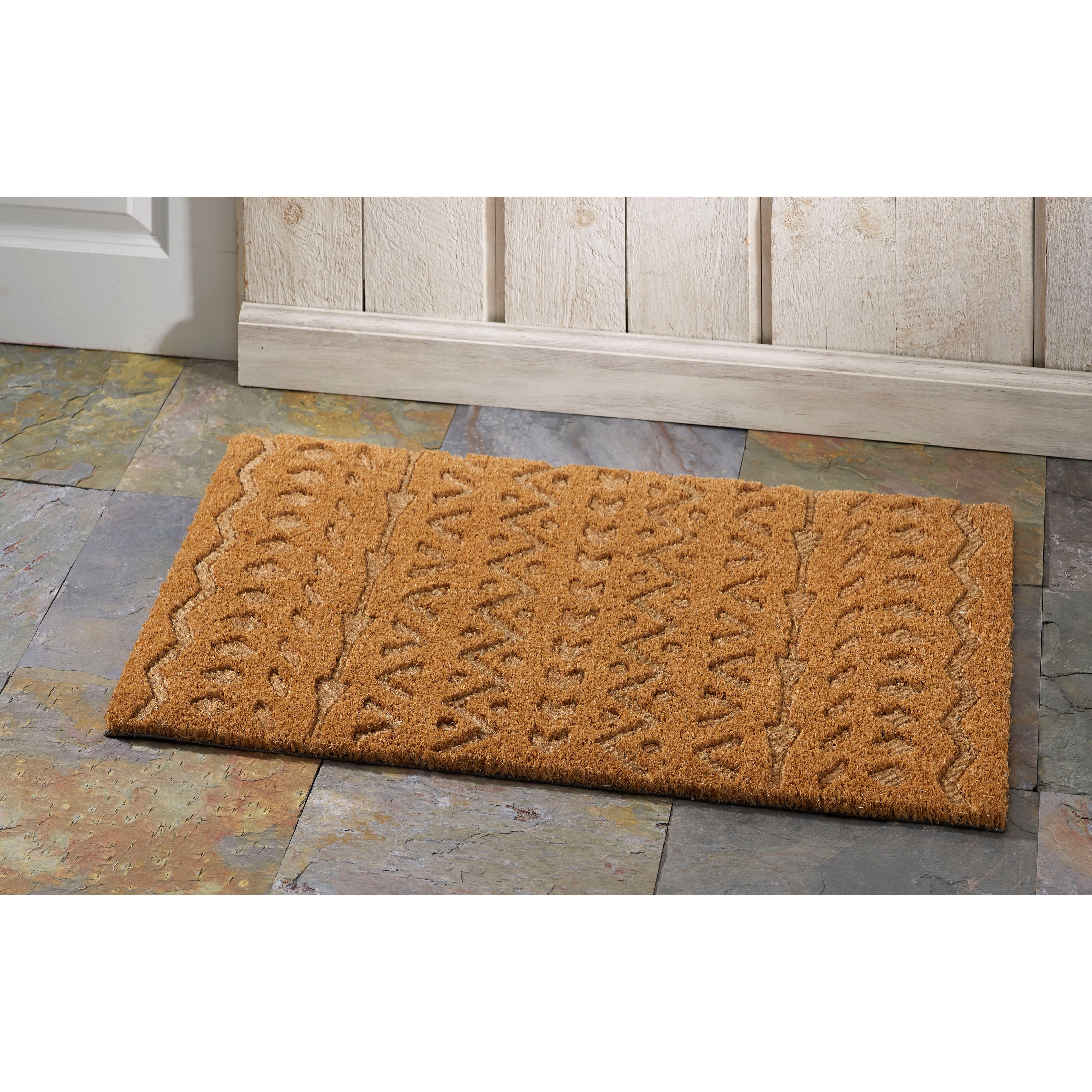 Maya Natural Coir Doormat