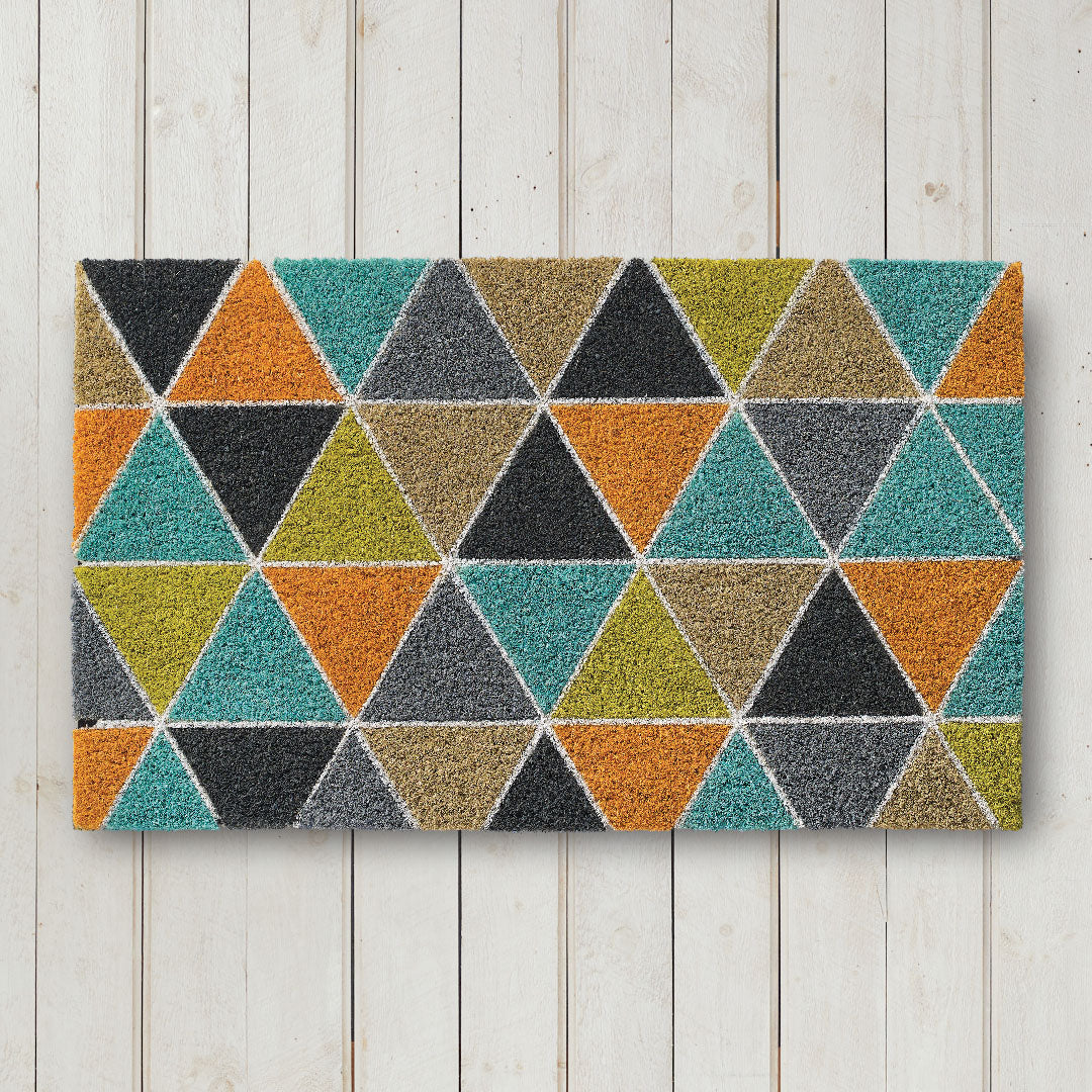 Maddox Natural Fiber Printed Coir Doormat 18x30 – Home Furnishings