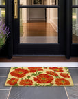 Red Poppies Doormat
