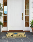 Summer Blues Crab Doormat