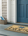 Summer Blues Crab Doormat