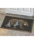 Bear Brushed Bronze Doormat