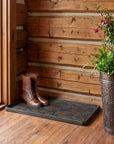 Pine Cone Rubber Boot Tray