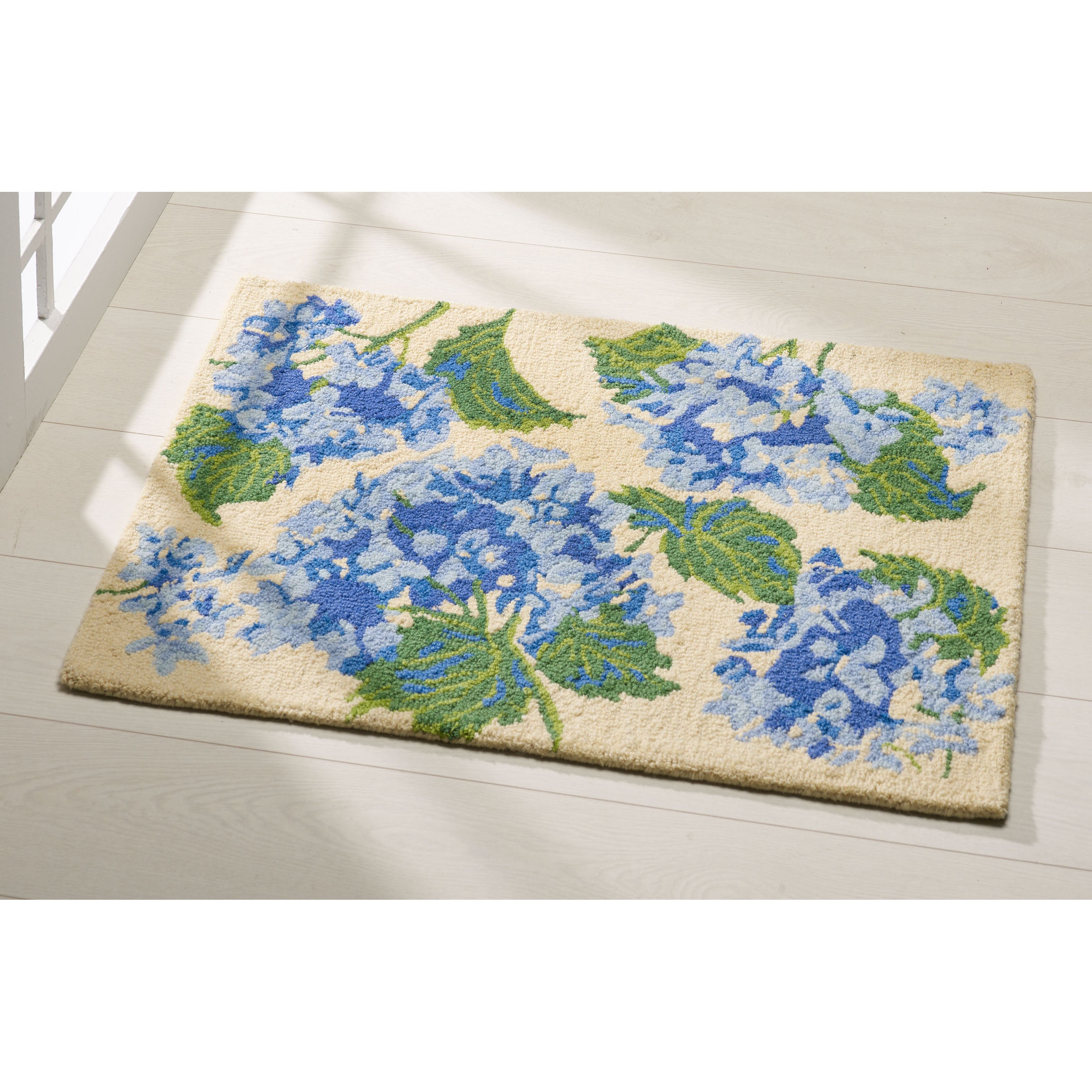 Hydrangea Hand Hooked Wool Rug 24x36 – Home Furnishings by Larry ...