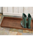 Cable Knit Boot Tray