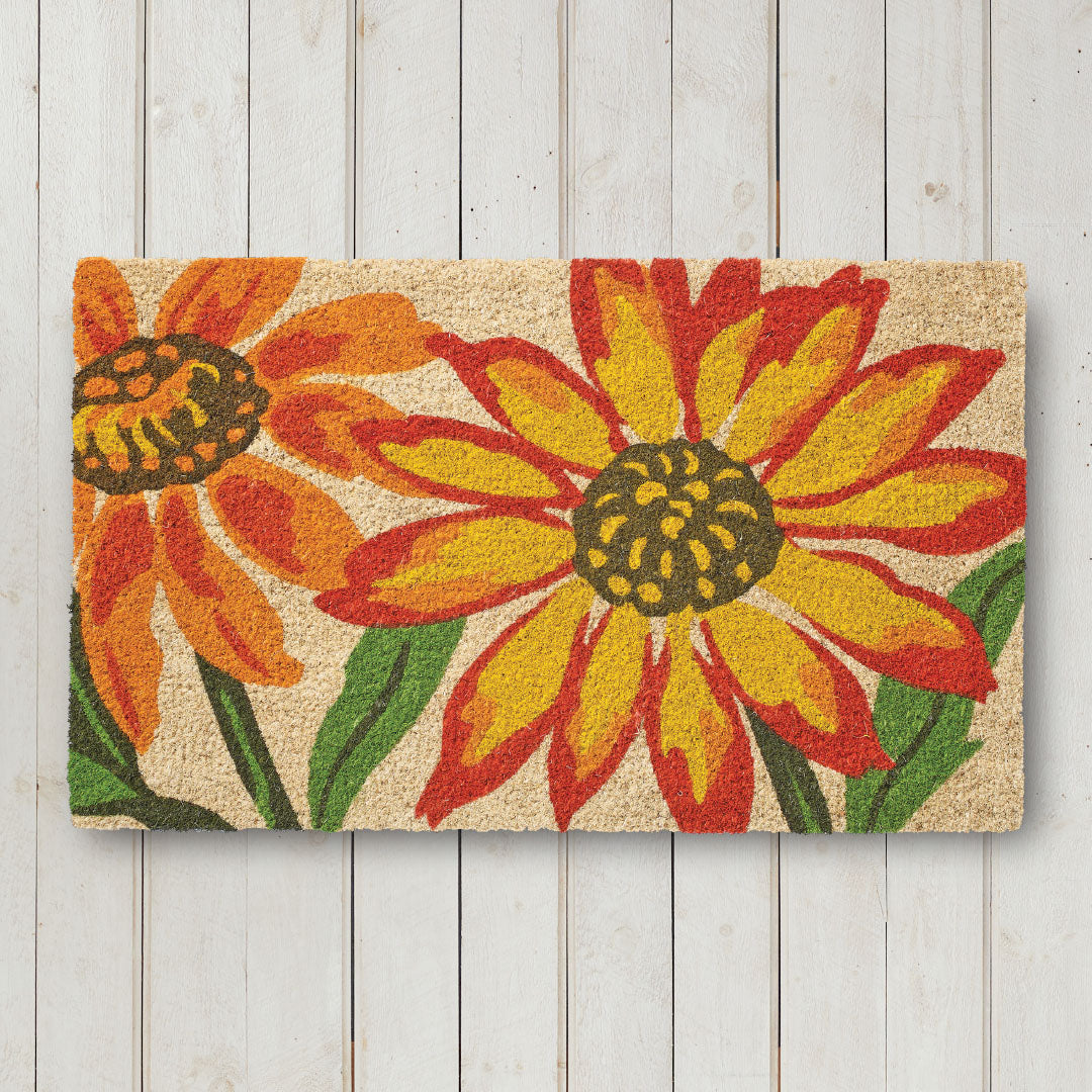 Blanket Flower Doormat