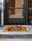 Red Roses Doormat