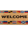 Nautical Flags Doormat