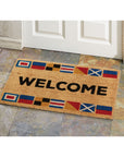 Nautical Flags Doormat