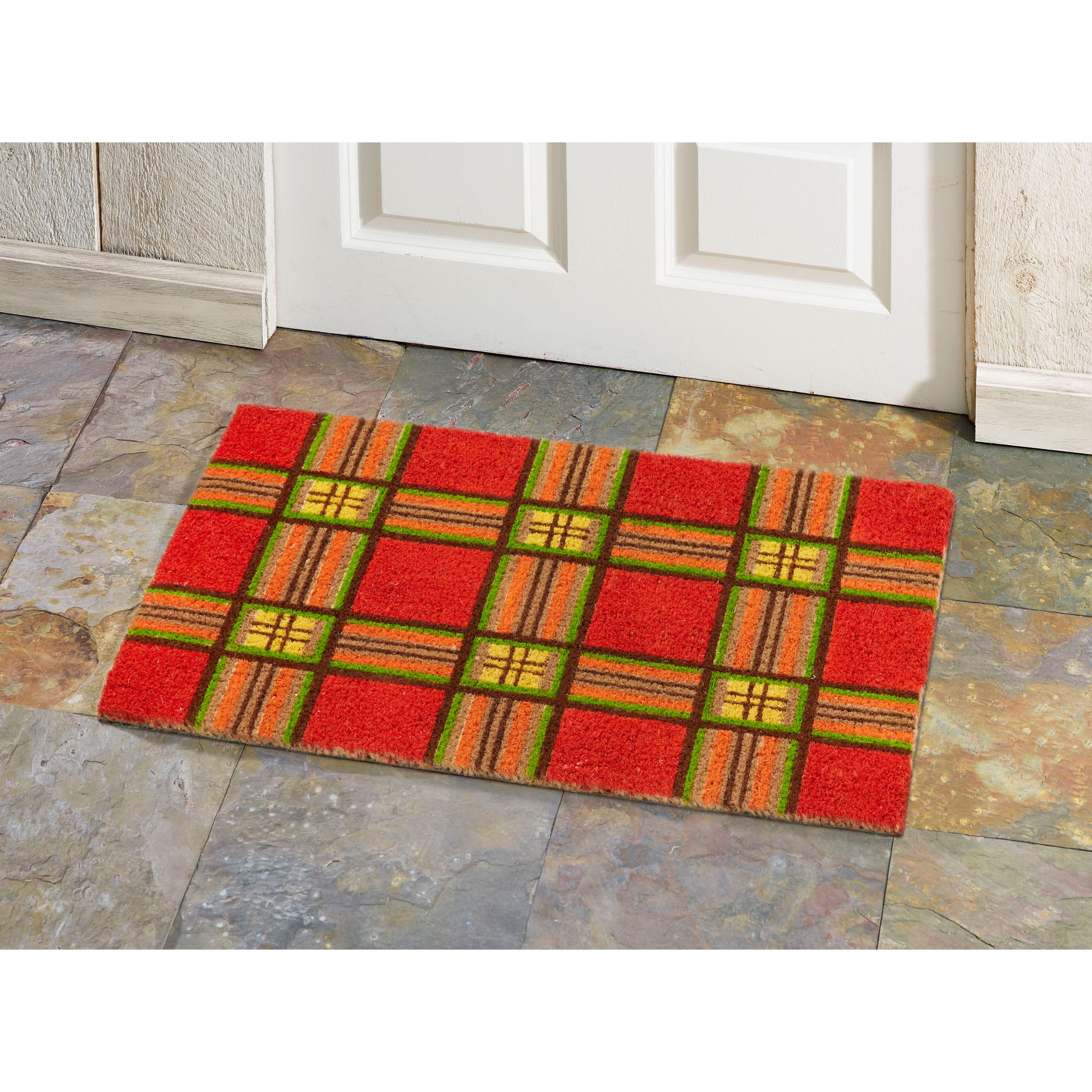 Colton Plaid Doormat