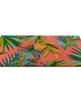 Palm Leaves Pink Doormat