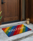 Rainbow Stripe Doormat