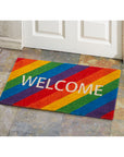 Rainbow Stripe Doormat