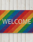 Rainbow Stripe Doormat