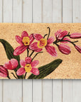 Orchid Doormat