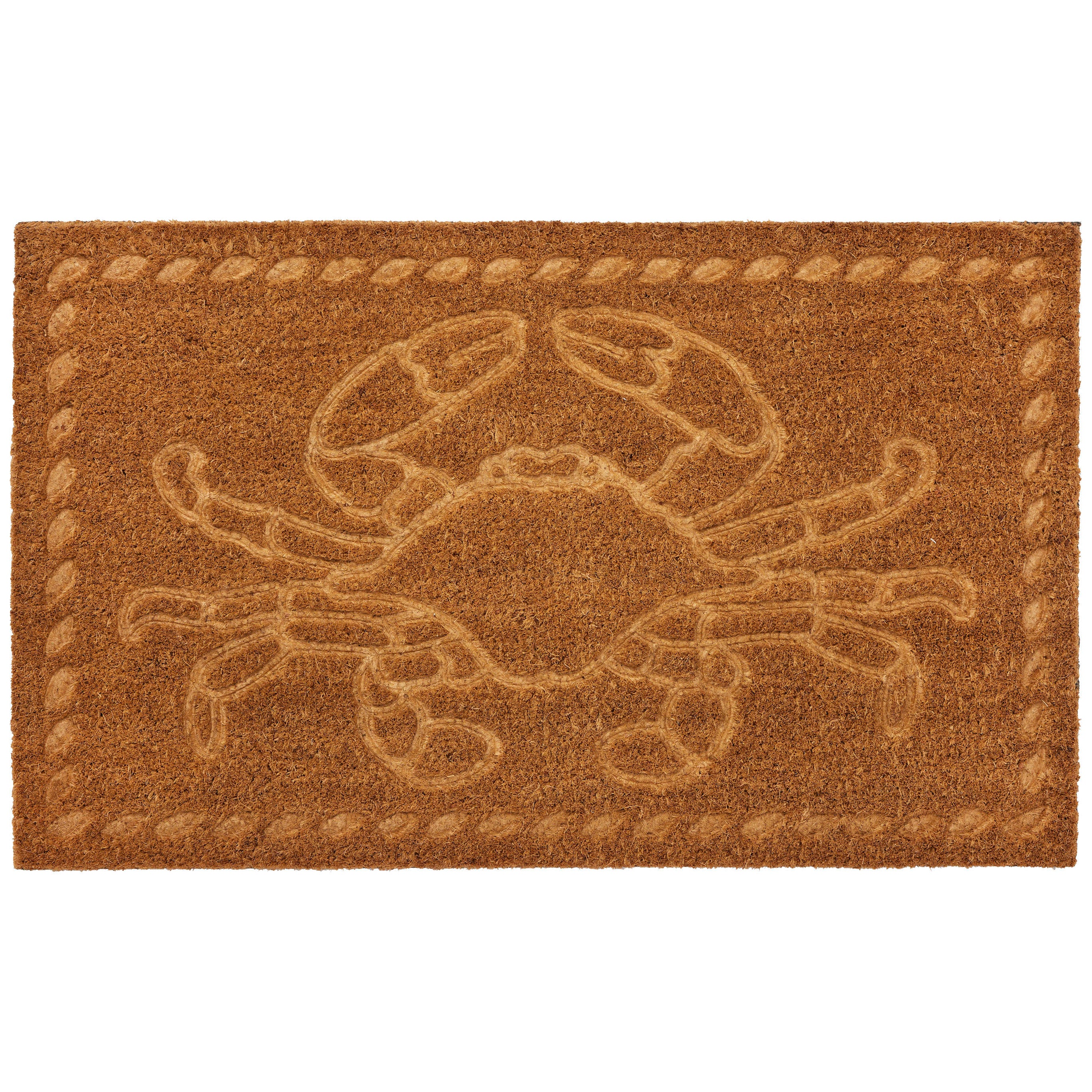 Embossed Crab Doormat
