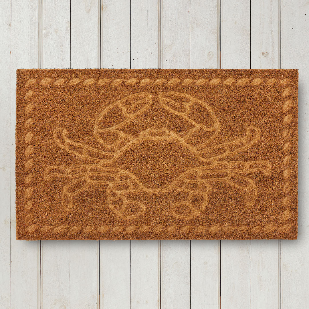 Embossed Crab Doormat