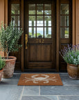 White Crab Doormat