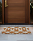 Diamond Checkerboard Doormat