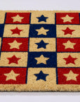 Tic Tac Toe Stars Doormat