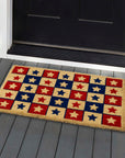 Tic Tac Toe Stars Doormat