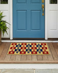 Tic Tac Toe Stars Doormat