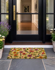 Tossed Wildflowers Doormat