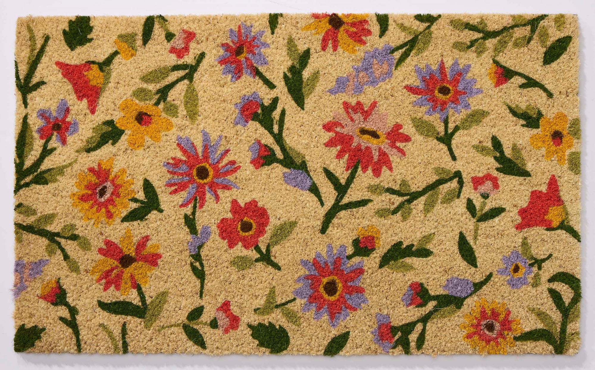Tossed Wildflowers Doormat