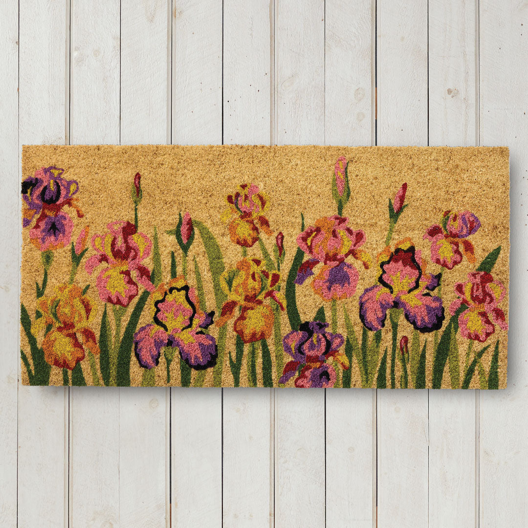 Irises Doormat