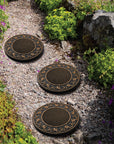 Scroll Pin Dot Deluxe Stepping Stone (Set of 3)
