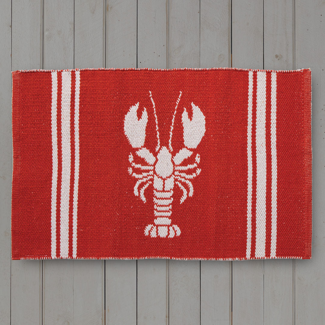 Lobster Jacquard Rug