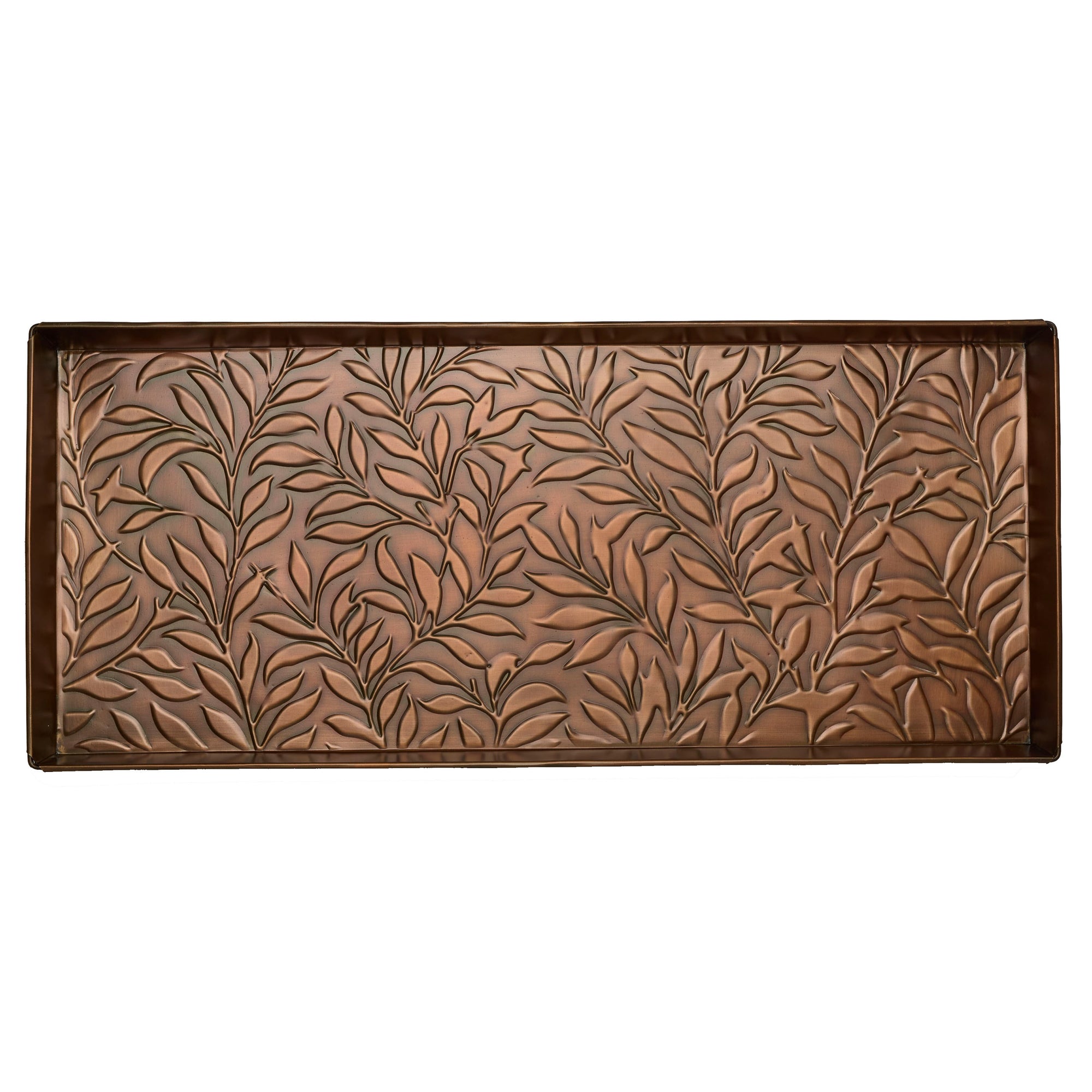 Willow Antique Copper Boot Tray