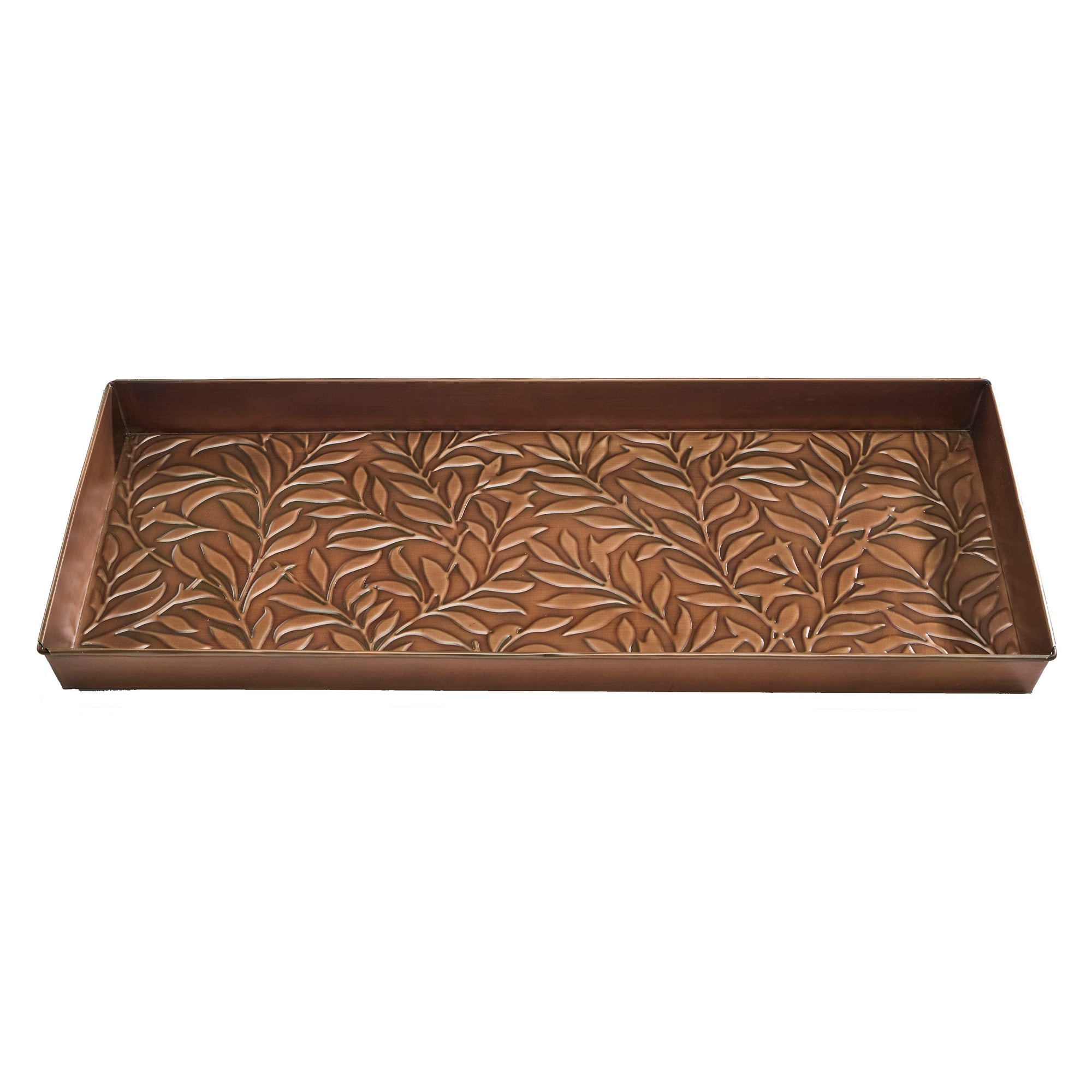 Willow Antique Copper Boot Tray