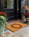 Harvest Wreath Doormat