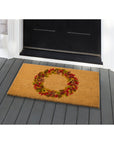 Harvest Wreath Doormat