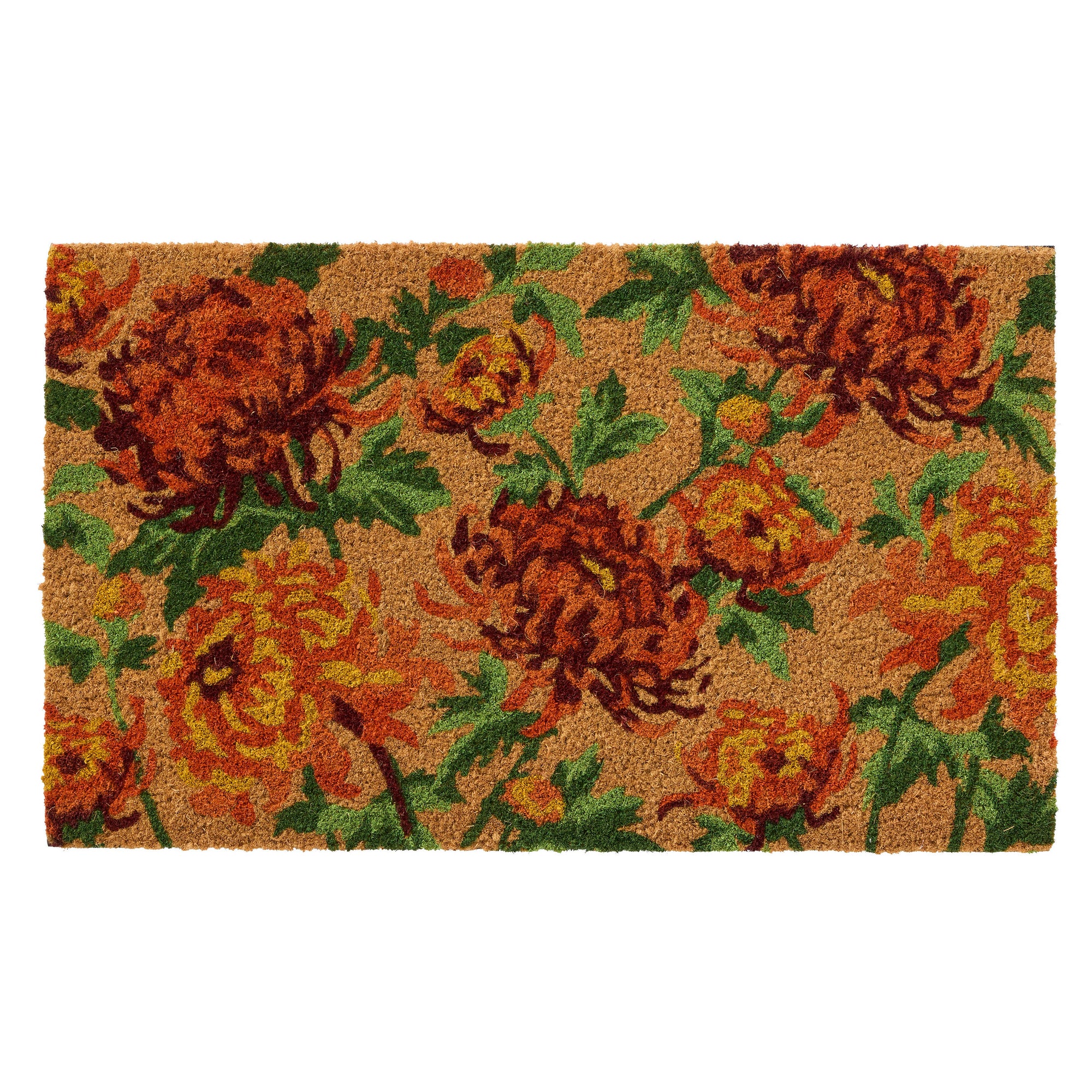 Chrysanthemum Doormat